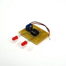 ASSEMBLED FLIP FLOP RED  12 VDC 